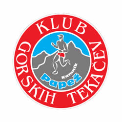 Logotip Kluba gorskih tekačev Papež